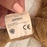 Vintage Warner Brothers Scooby Doo Laying Down Plush approx. 26 cm. Used Dirty  Please see photos Image 10