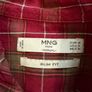 Mango Slim Fit Checked Shirt Image 3
