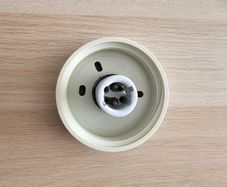 Vintage E27 Light Bulb Holder Solid & Retro Charm (Working Perfectly)