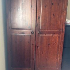 3 piece set bedroom mahogany effect furniture
