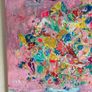 Original Irish Abstract Painting Irish Art Floral Art Original Floral Painting Image 9