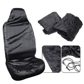 2 Seater Universal Car Seat Cover Waterproof Oxford cloth Dustproof Repair Pull Cargo Car Van Truck Seat Protective Cover