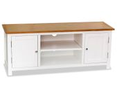TV Cabinet 120x35x48 cm Solid Oak Wood