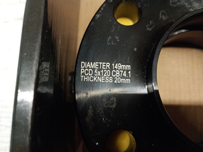 OMP Speed Spacer Set 20 mm 5x120 74.1