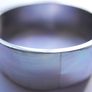 Vintage 80's Mother of Pearl Shell Striped Wide Classic Chunky Bangle Bracelet Image 2