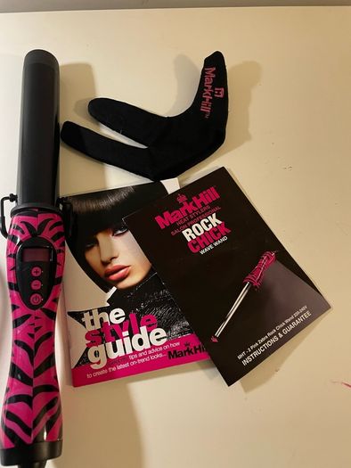 Mark Hill Rock Chick Wave Wand - Professional Hair Curler with Heat Glove