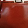 Ackery London Tan Vintage  Leather Suede Lined Bag Image 2