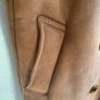Zara Man Shearling Style Coat carmel sise M Image 9
