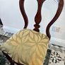 Elegant Square Wooden Dining Table & 4 Balloon-Back Chairs Image 4