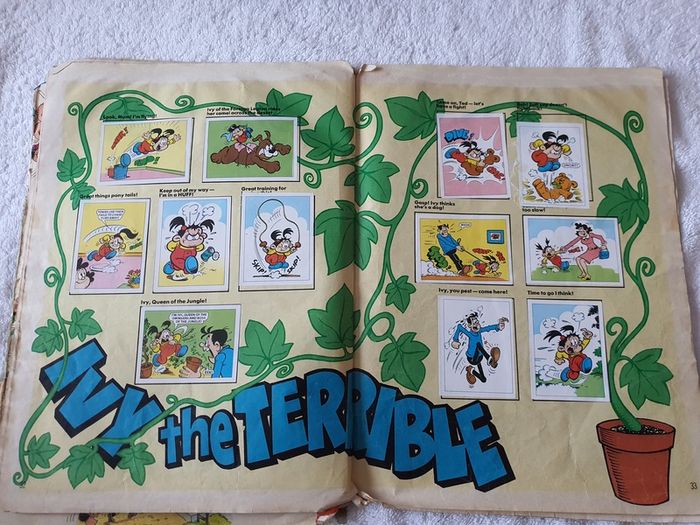 Beano Sticker Book 98% Full + Spare Book about 50% full