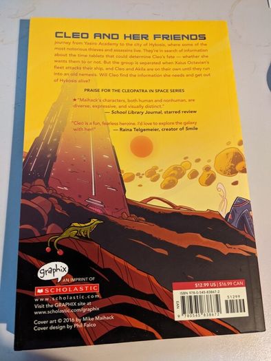 Cleopatra in Space graphic novel