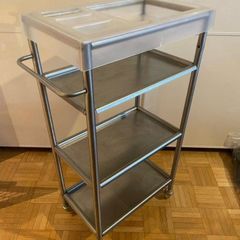 IKEA metal trolley