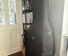 1/2 double bass rigid case