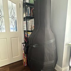 1/2 double bass rigid case