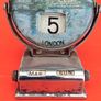 Vintage Metal London Perpetual Flip Calendar Image 2