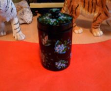 papier mache trinket box