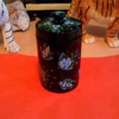 papier mache trinket box