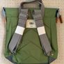 NEW Roka Bantry B Small Sustainable Nylon Backpack - Avocado Green Image 2