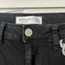 New Encuentro Denim Stretch Dark Black Shorts - Size 10/12 / EU38 Image 6