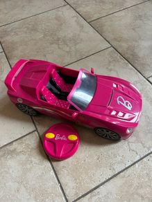 Barbie remote control car