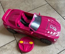 Barbie remote control car
