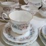 Vintage 21 pieces Tea Set Paragon Meadowvale Bone China Image 9