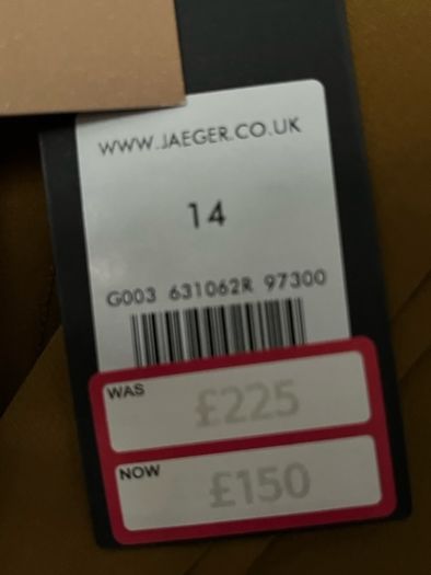 Jaeger 100% Silk Dress BNWT
