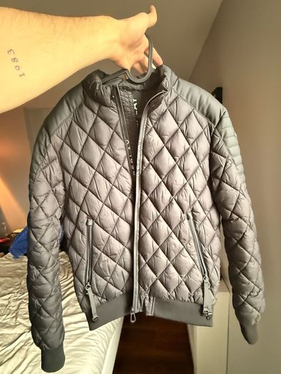 REPLAY Quilted Motorcycle Jacket