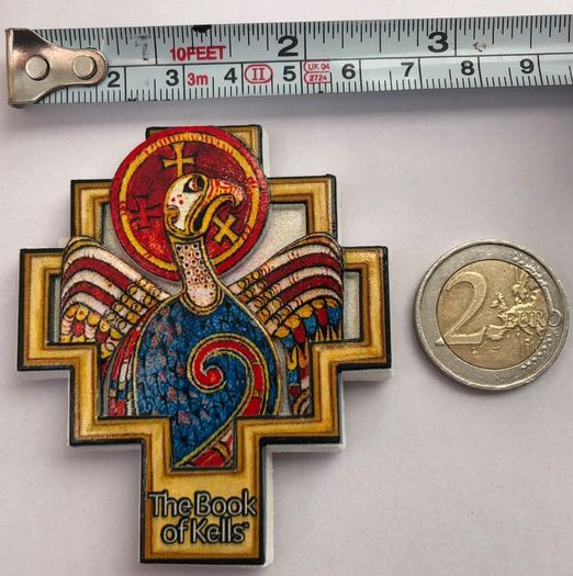 Book of Kells Fridge Magnets Official Trinity College Dublin Irish Souvenir