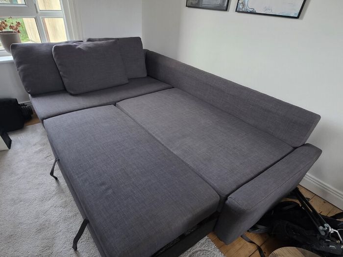 Corner Sofa-Bed with storage