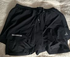 Adidas running shorts 2 in 1 size xxl xl