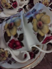 21piece ARKLOW vintage bone china tea set
