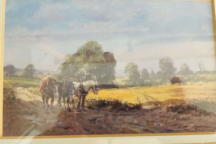 Working Horse Prints Signed by Alwyn Crawshaw