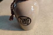 Japanese Ceramic Sake Bottle Vtg Pottery MADE IN JAPAN