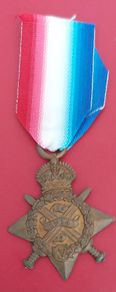 World War 1 1914 "MONS" Star Low Number