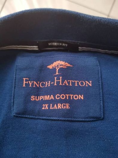 Men's Designer FYNCH HATTON Short Sleeve Polo