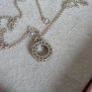 Pandora logo pave circle necklace size ajustable Image 5
