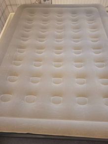 blow up bed only used once