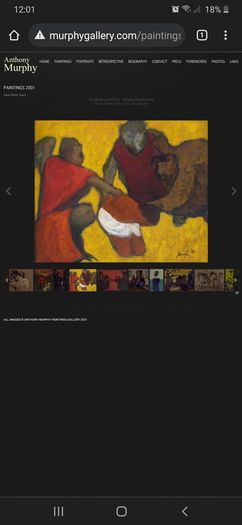 Painting The Mocking of Christ by Anthony Murphy