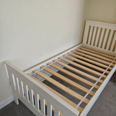 solid oak bed