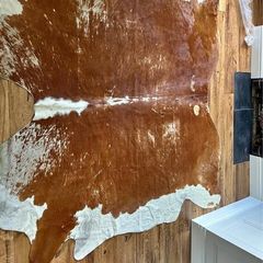 Genuine Large Canadian Cow Hide Rug