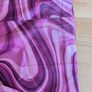 ASOS Pink Tie Dye Wide Leg Trousers W36 L32 Image 5