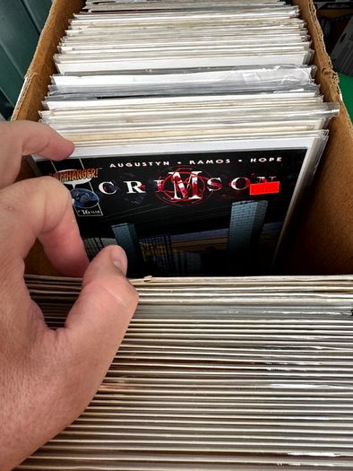 Indie Long Comic Box w 325 Comics for Sale