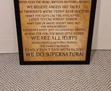 Supernatural & Anime Framed Posters