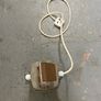 Vintage Industrial Ceiling light which has been converted to use LED Bulbs French Philips Lamps 1950s 1960s Image 4