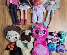 A set of toys for a girl.