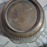 Middle Eastern Brass Bowl with Fine Incised Engravings and Floral Motifs, Postage available or Collection Image 3