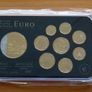 Slovenia euro coins set 24k Gold plated & Rhodium gilt Slovenian medal limited edition Image 8