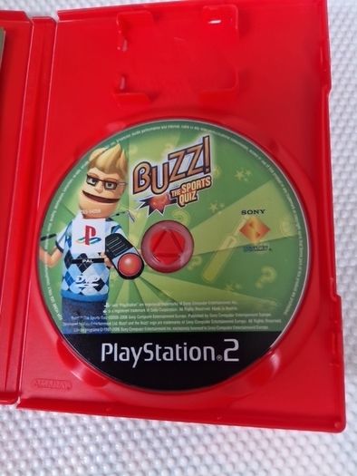 Buzz The Sports Quiz PlayStation2 Ps2 Games Original