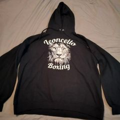 Large Black Graphic Hoodie